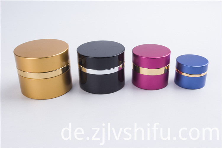 Customized Columnar Plastic Leere Gesichtscreme Glas Customized Columnar Plastic Empty Face Cream Jar